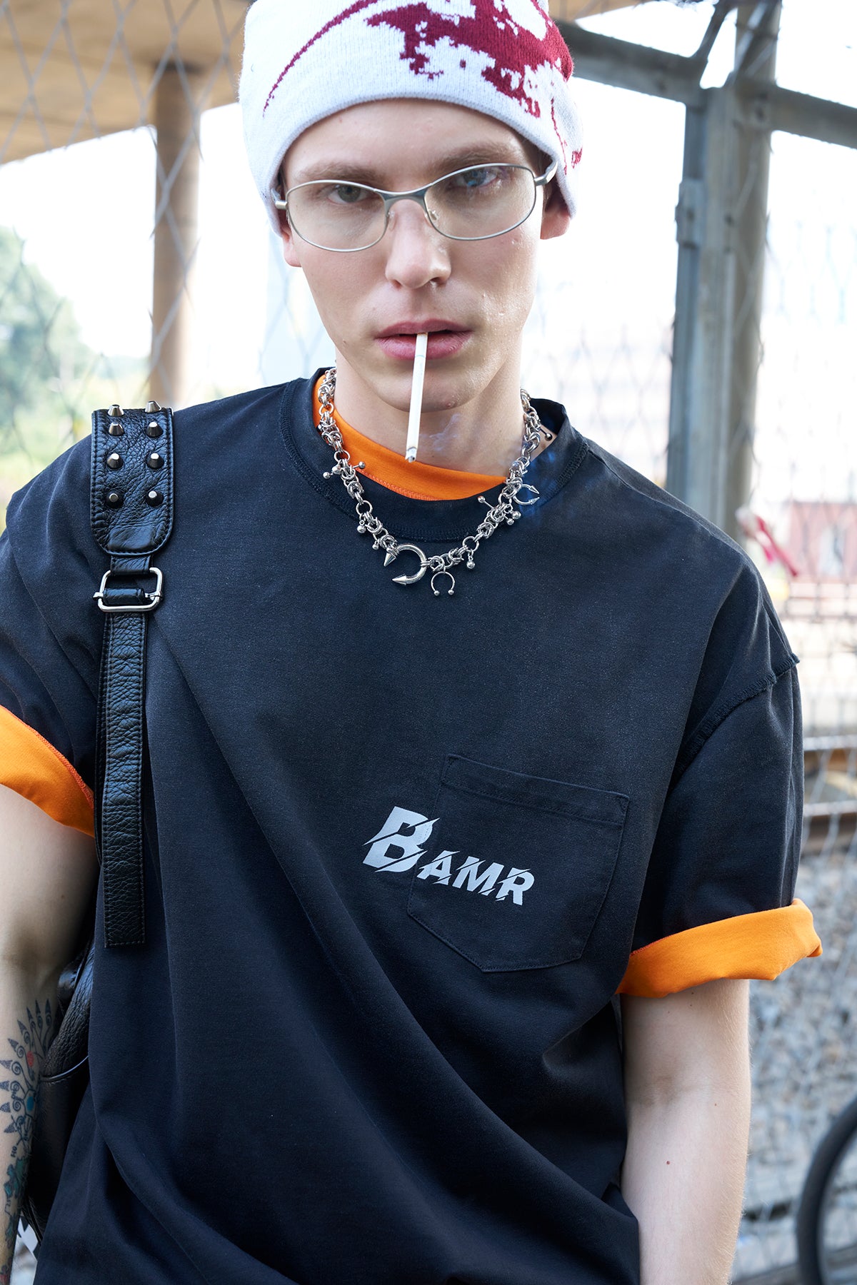 WASHED HEALING POCKET TEE